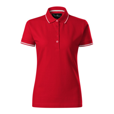 Polokošile dámská 253 Perfection plain  - 71 formula red