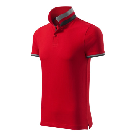 Polokošile pánská 256 Collar Up  - 71 formula red