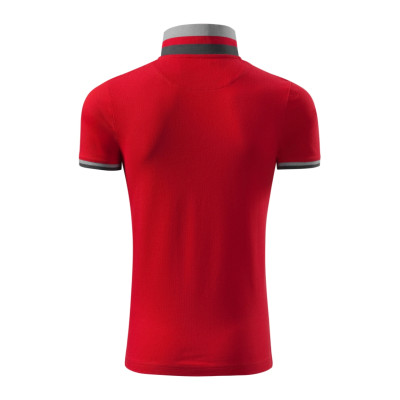 Polokošile pánská 256 Collar Up  - 71 formula red
