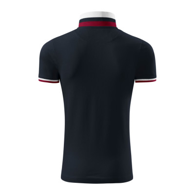 Polokošile pánská 256 Collar Up  - 77 dark navy