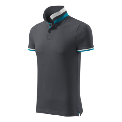 Polokošile pánská 256 Collar Up  - 83 light anthracite