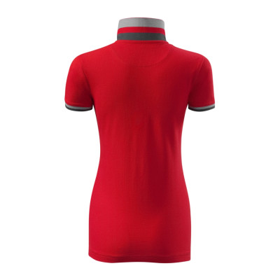 Polokošile dámská 257 Collar Up  - 71 formula red