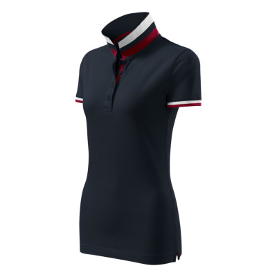 Polokošile dámská 257 Collar Up  - 77 dark navy
