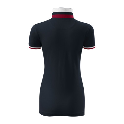 Polokošile dámská 257 Collar Up  - 77 dark navy