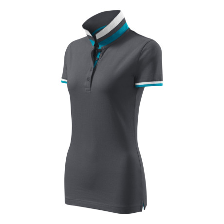 Polokošile dámská 257 Collar Up  - 83 light anthracite