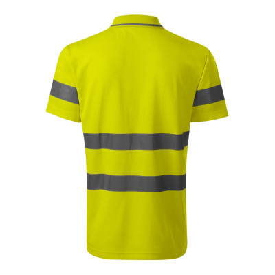Polokošile unisex 2V9 HV Runway  - 97 fluorescenční žlutá