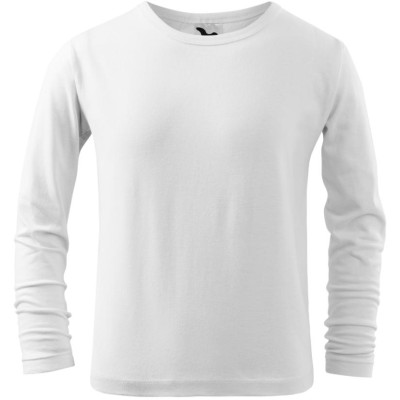 Triko dětské 121 Fit-T LS  - 00 bílá