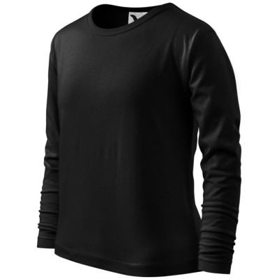 Triko dětské 121 Fit-T LS  - 01 černá
