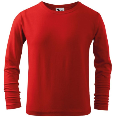 Triko dětské 121 Fit-T LS  - 07 červená