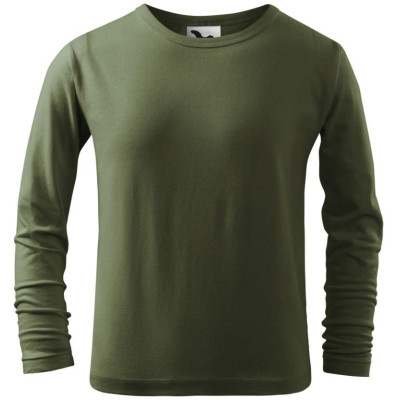 Triko dětské 121 Fit-T LS  - 09 khaki