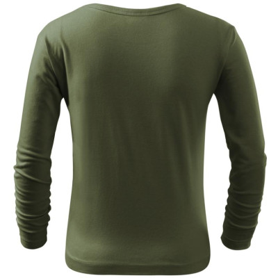 Triko dětské 121 Fit-T LS  - 09 khaki