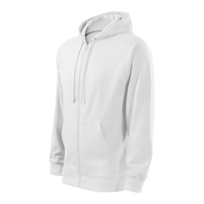 Mikina pánská 410 Trendy Zipper  - 00 bílá