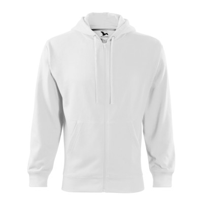 Mikina pánská 410 Trendy Zipper  - 00 bílá
