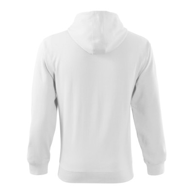 Mikina pánská 410 Trendy Zipper  - 00 bílá