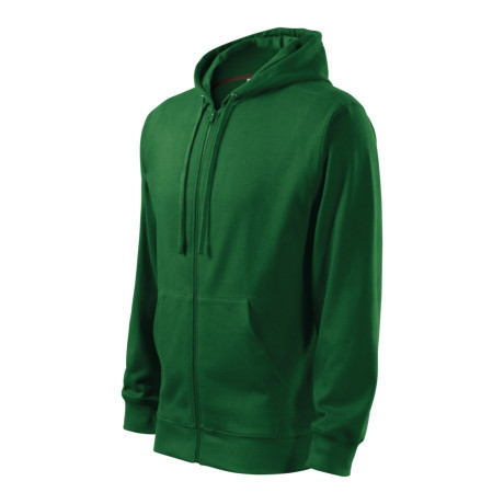 Mikina pánská 410 Trendy Zipper  - 06 lahvově zelená