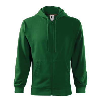 Mikina pánská 410 Trendy Zipper  - 06 lahvově zelená
