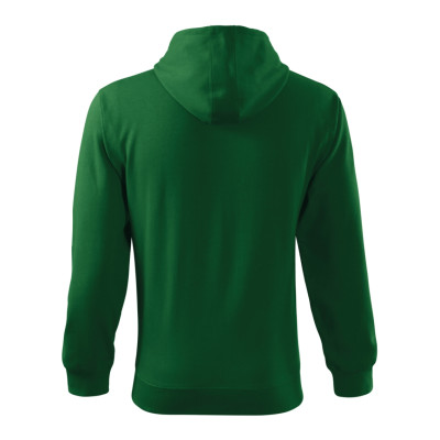 Mikina pánská 410 Trendy Zipper  - 06 lahvově zelená