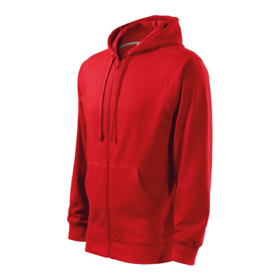 Mikina pánská 410 Trendy Zipper  - 07 červená