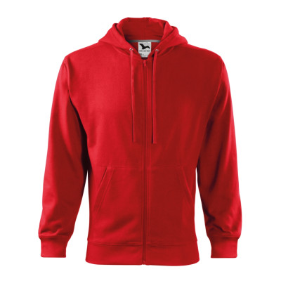 Mikina pánská 410 Trendy Zipper  - 07 červená