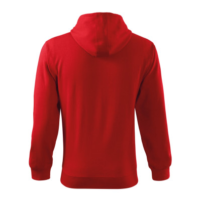 Mikina pánská 410 Trendy Zipper  - 07 červená