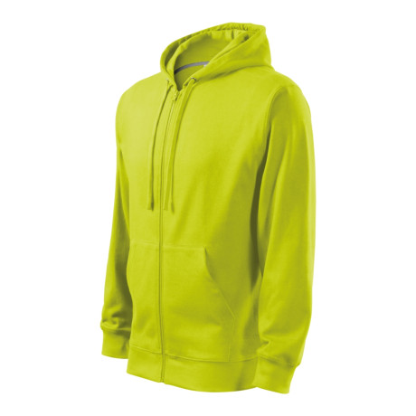 Mikina pánská 410 Trendy Zipper  - 62 limetková