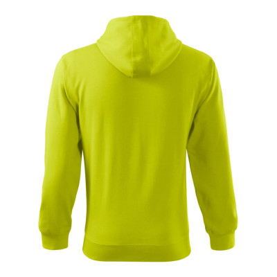 Mikina pánská 410 Trendy Zipper  - 62 limetková