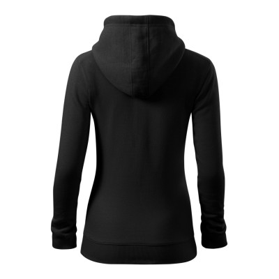 Mikina dámská 411 Trendy Zipper  - 01 černá