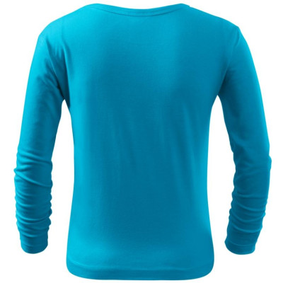 Triko dětské 121 Fit-T LS  - 44 tyrkysová