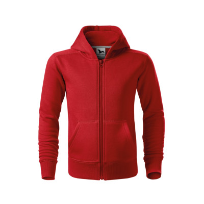 Mikina dětská 412 Trendy Zipper  - 07 červená
