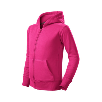 Mikina dětská 412 Trendy Zipper  - 40 purpurová