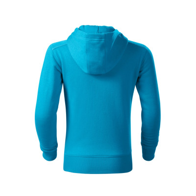 Mikina dětská 412 Trendy Zipper  - 44 tyrkysová