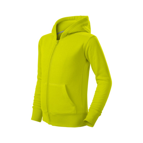 Mikina dětská 412 Trendy Zipper  - 62 limetková
