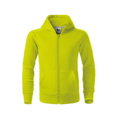 Mikina dětská 412 Trendy Zipper  - 62 limetková