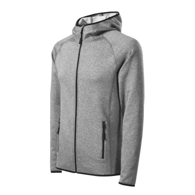 Stretch fleece pánský 417 Direct  - 12 tmavě šedý melír