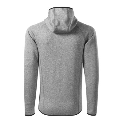 Stretch fleece pánský 417 Direct  - 12 tmavě šedý melír