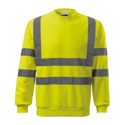 Mikina unisex 4V6 HV Essential  - 97 fluorescenční žlutá