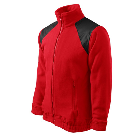 Fleece unisex 506 Jacket Hi-Q  - 07 červená