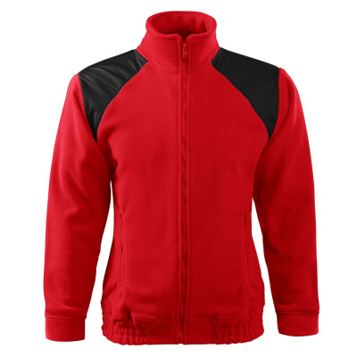 Fleece unisex 506 Jacket Hi-Q  - 07 červená