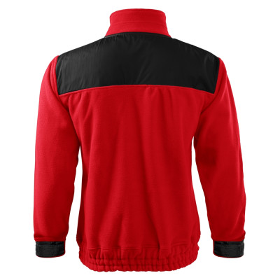 Fleece unisex 506 Jacket Hi-Q  - 07 červená