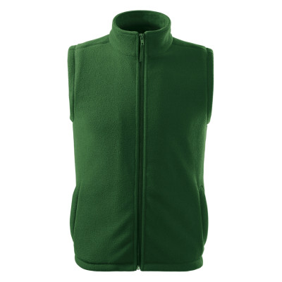 Fleece vesta unisex 518 Next  - 06 lahvově zelená