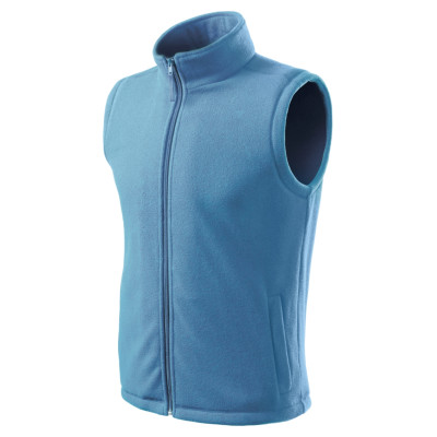 Fleece vesta unisex 518 Next  - 14 azurově modrá