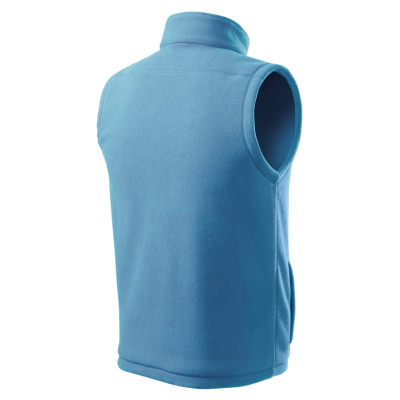 Fleece vesta unisex 518 Next  - 14 azurově modrá