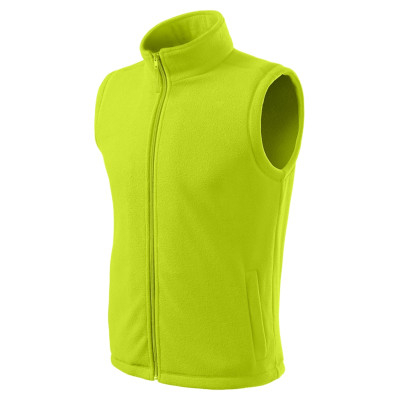 Fleece vesta unisex 518 Next  - 62 limetková