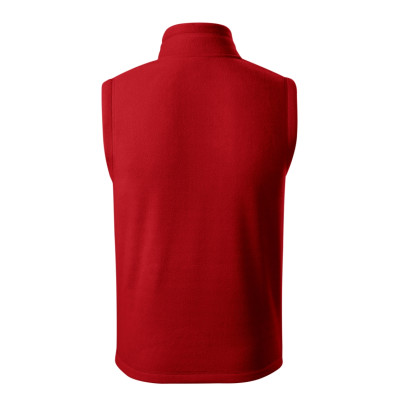Fleece vesta unisex 525 Exit  - 07 červená