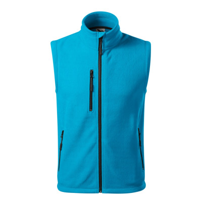 Fleece vesta unisex 525 Exit  - 44 tyrkysová