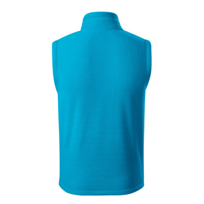Fleece vesta unisex 525 Exit  - 44 tyrkysová
