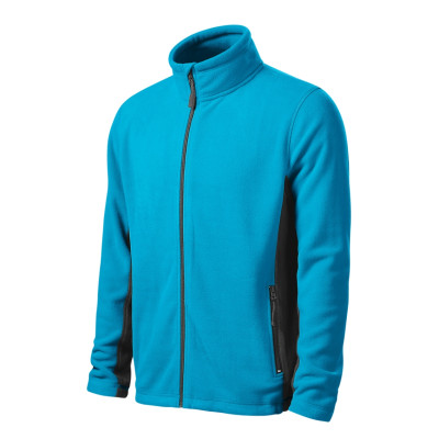 Fleece pánský 527 Frosty  - 44 tyrkysová