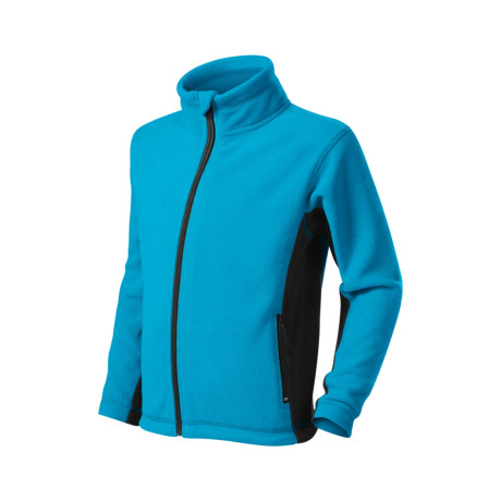 Fleece dětský 529 Frosty  - 44 tyrkysová