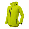 Softshell: 94 % polyester, 6 % elastan
TPU membrána
Micro fleece: 100 % polyester, antipilingová úprava
voděodolnost 14 000 mm, prodyšnost 2 000 g/m²/24 hodVeľkostná tabuľka