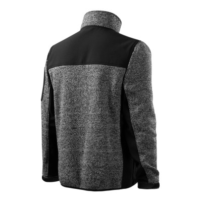 Softshellová bunda pánská 550 Casual  - 80 knit gray